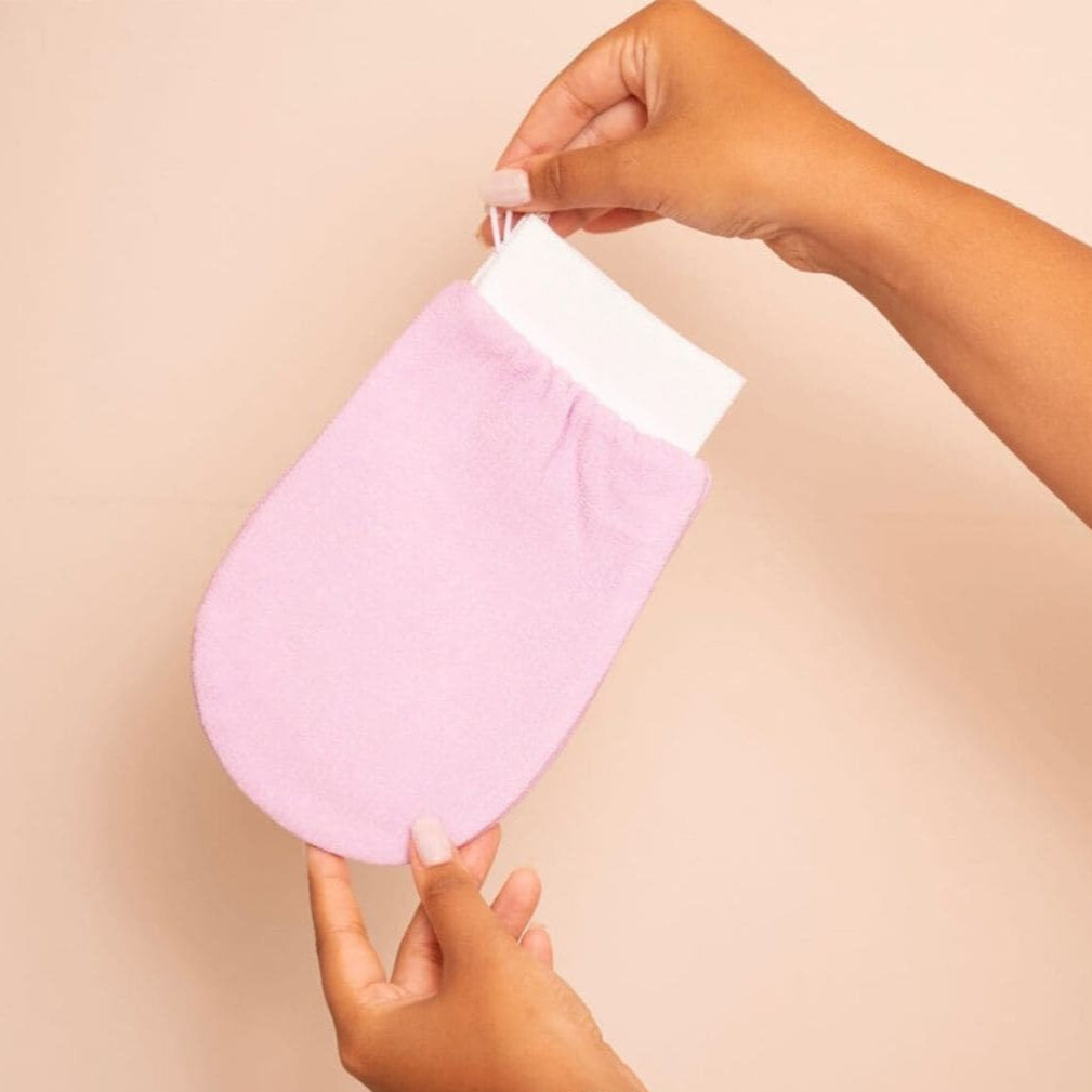 Guante Exfoliante Antivellos Encarnados